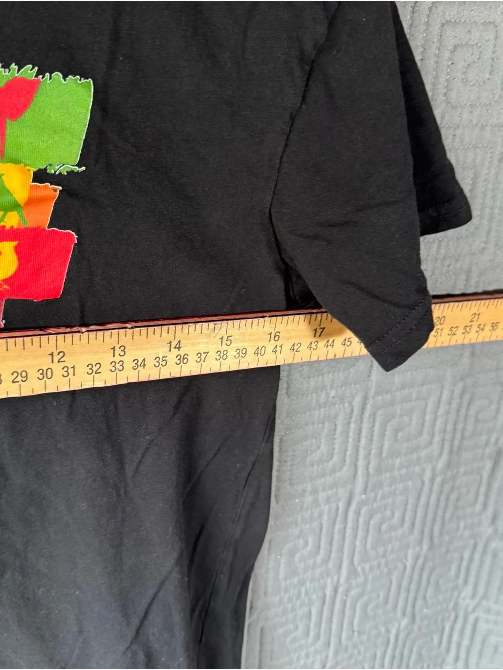 Black History Month Youth Large Shirt BHM Black Power Fist Pan African Tee AF